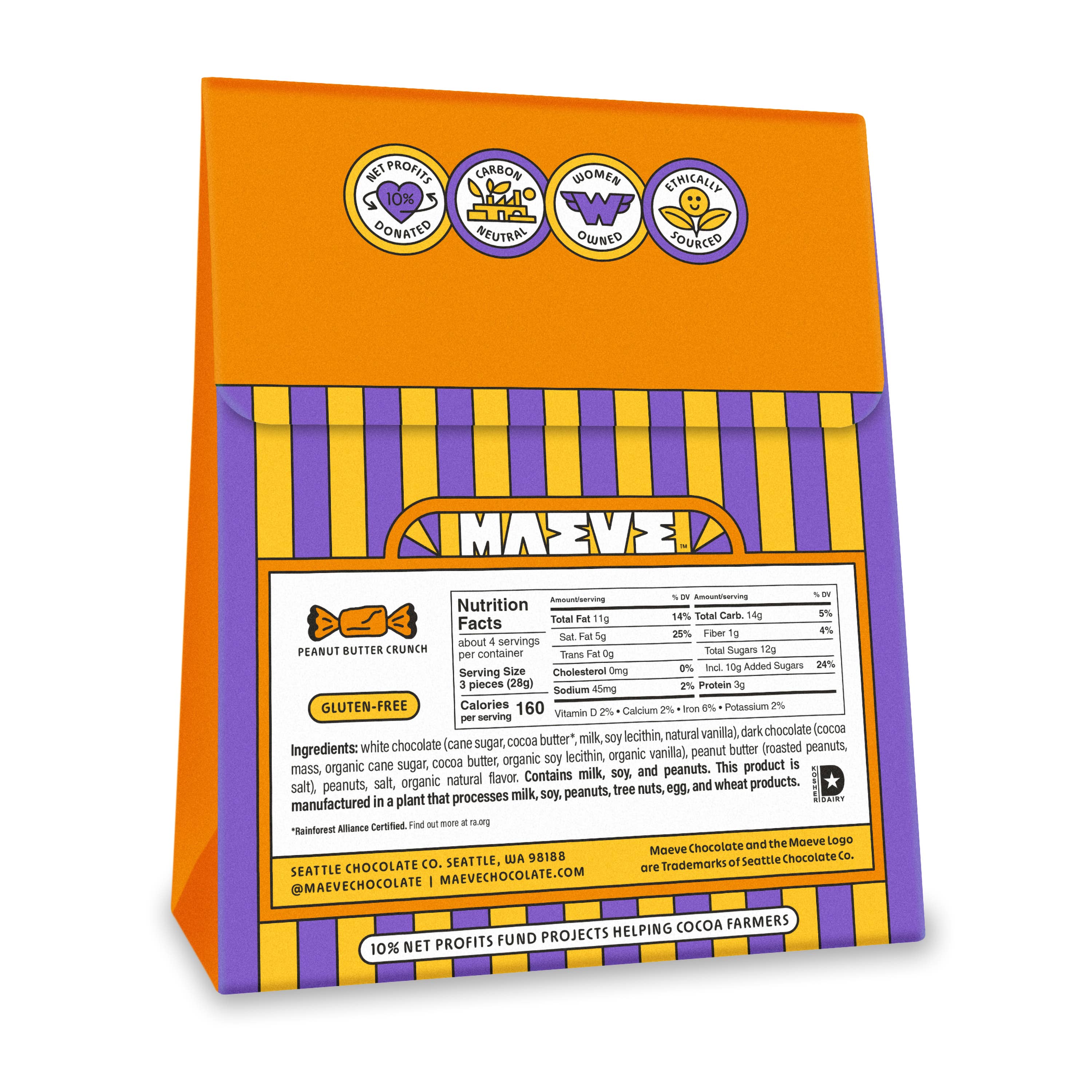 Peanut Butter Crunch Bonbon Box - 4oz