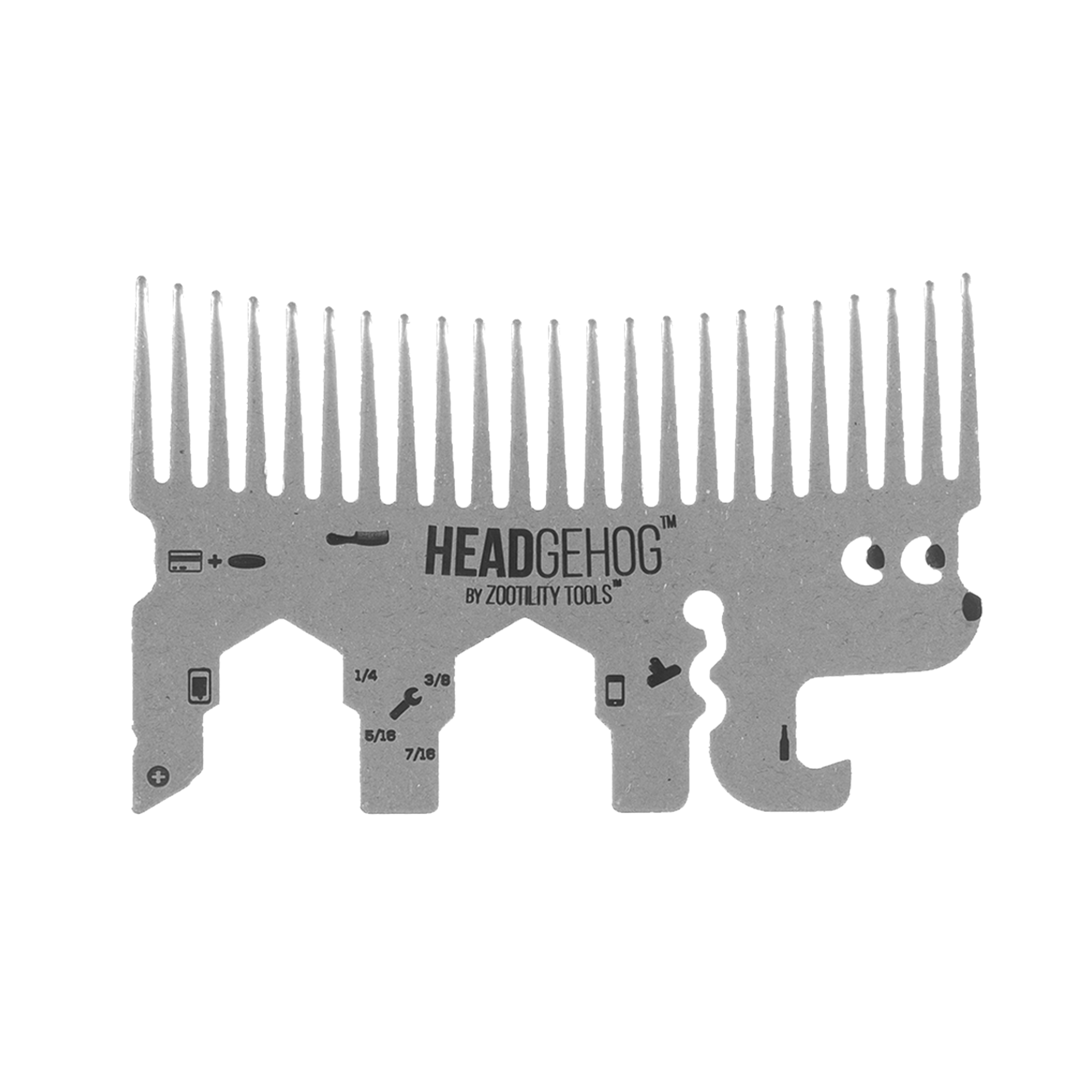 Headgehog™: Wallet Comb