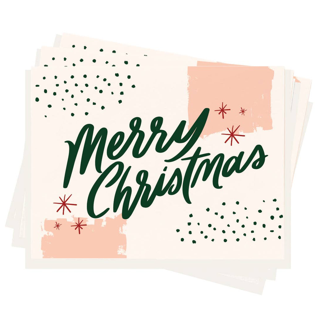 Christmas Paint - Box Set of 6 Christmas Cards