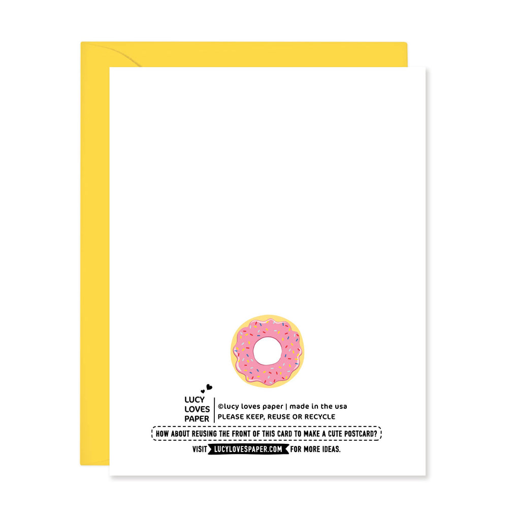 Let's Go "Glazy!" | Donut Pun | Dog Birthday Card