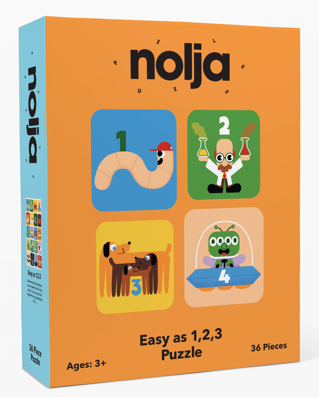 Nolja Easy As 1,2,3 36 Piece Jigsaw Puzzle