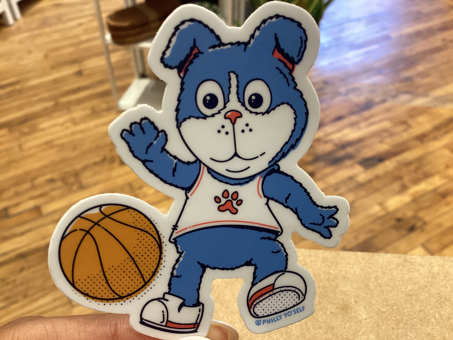 Sixers Franklin sticker