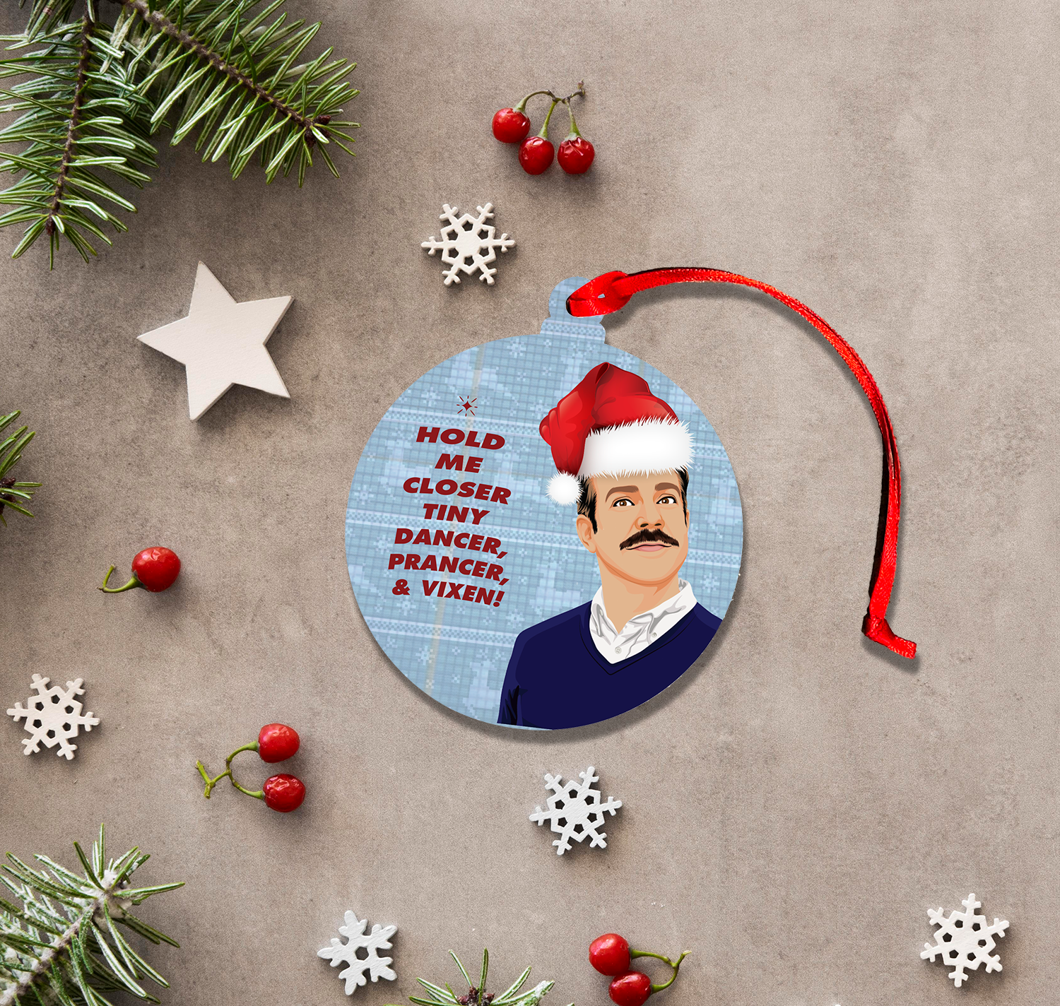 Ted Lasso Tiny Dancer Tree Ornament