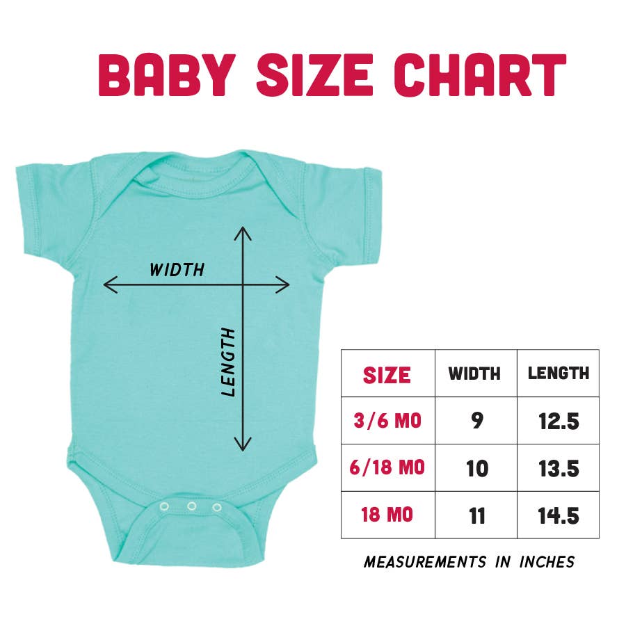 Cock Block Baby One Piece - Clearance Color: 3/6 Month