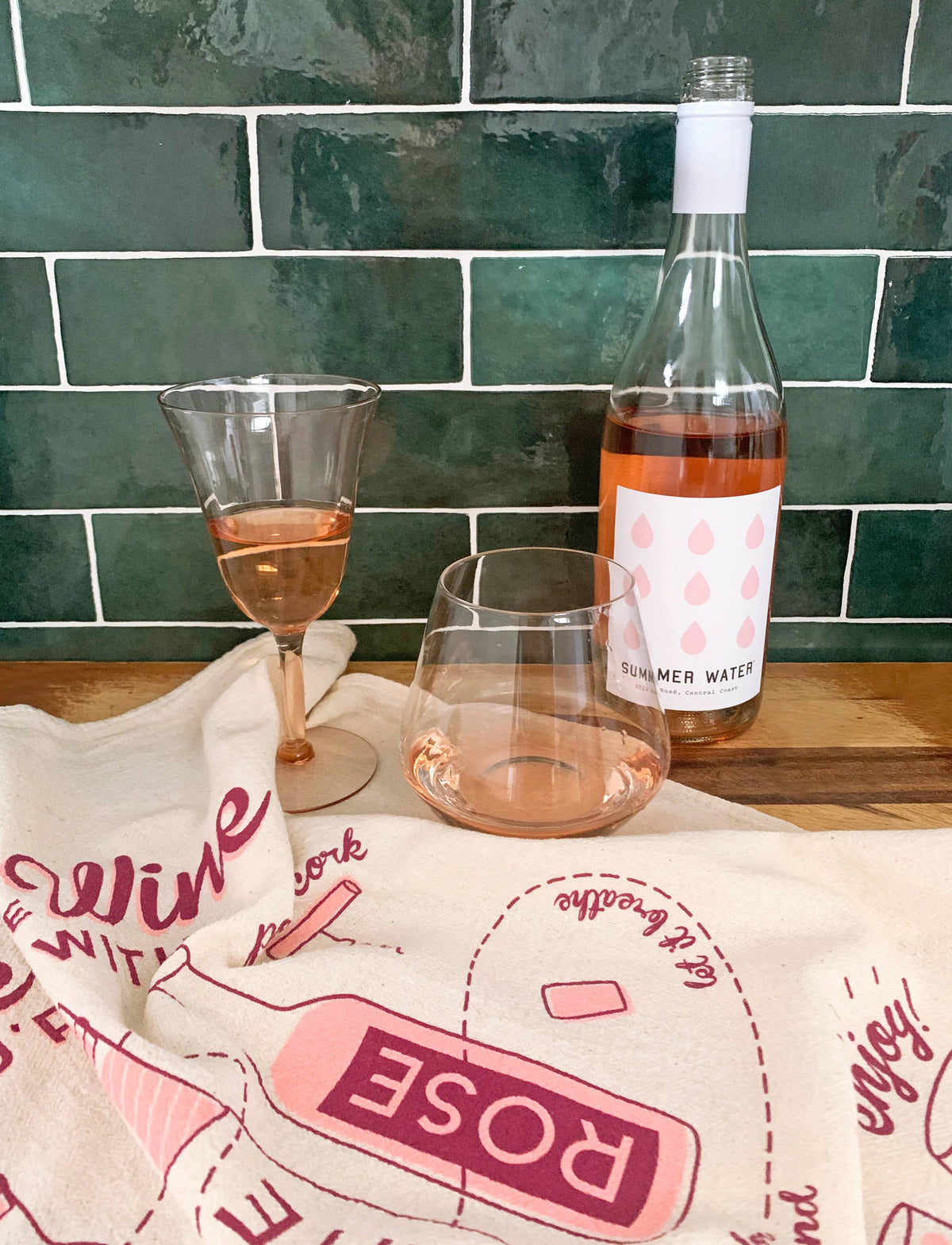 Wine Tea Towel