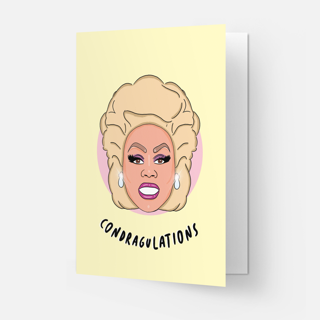 Con-Dragulations Card