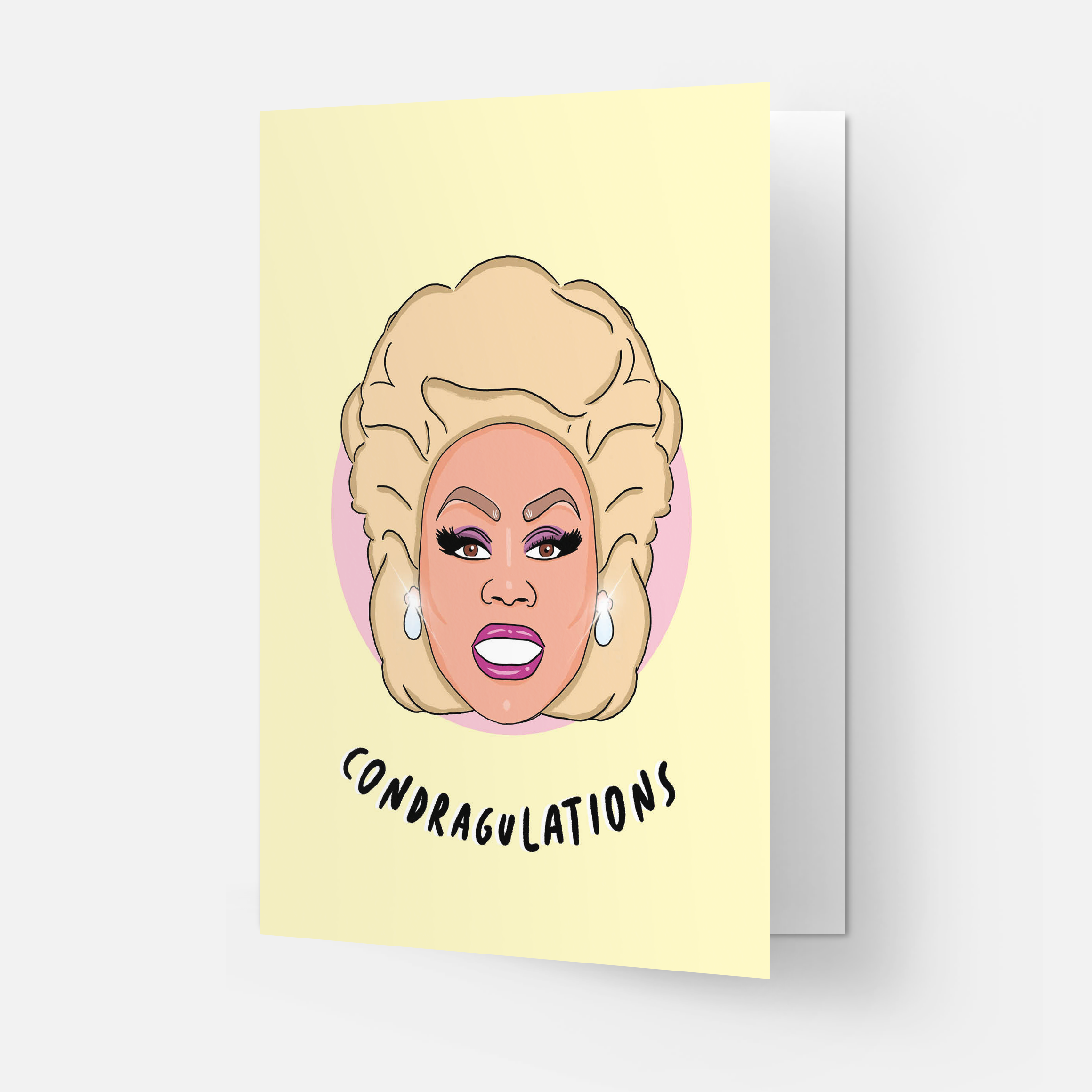 Con-Dragulations Card