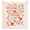Season's Eatings Holiday Tea Towel