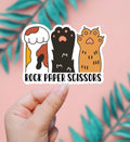 Rock Paper Scissors Sticker
