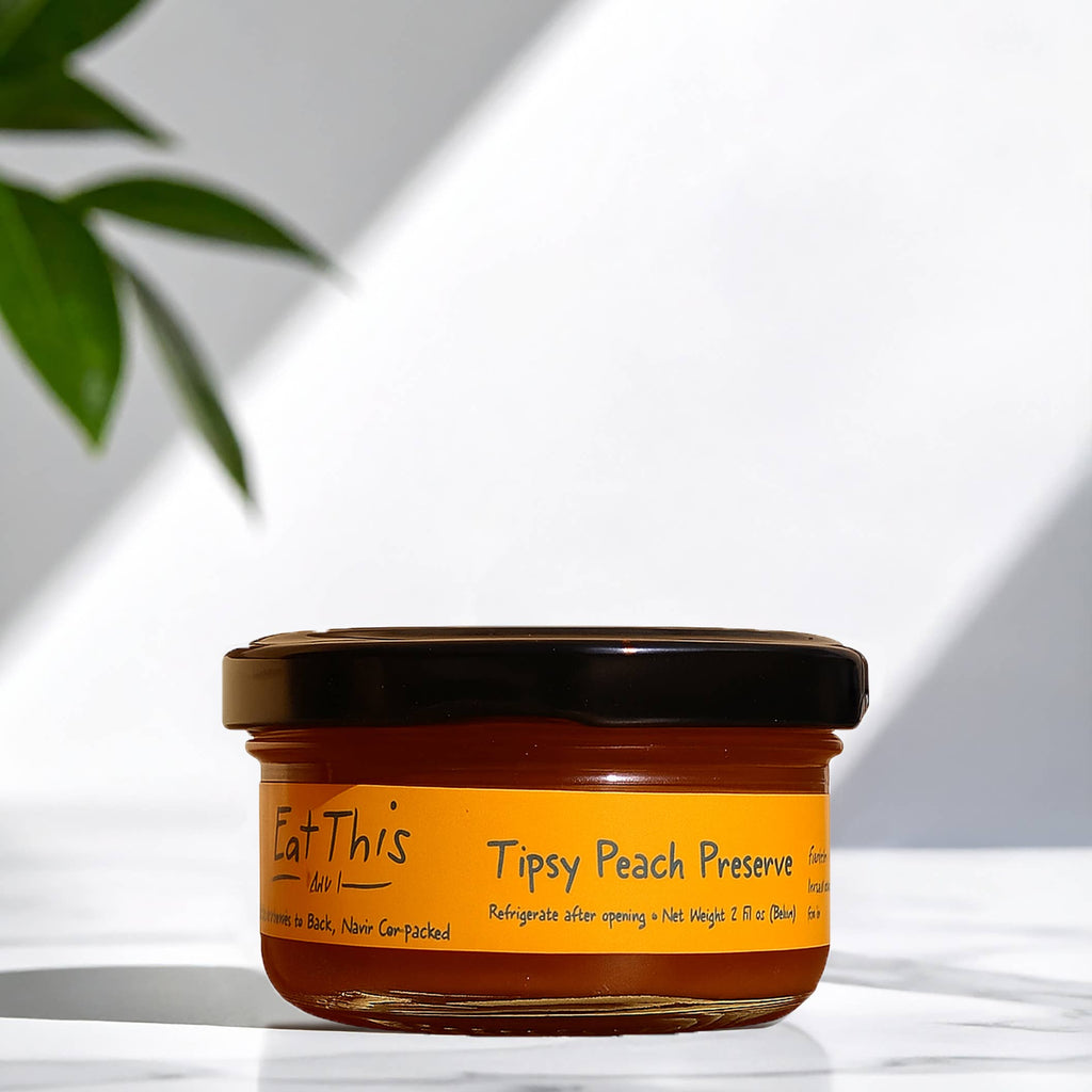 Tipsy Peach Preserve : 7 OZ