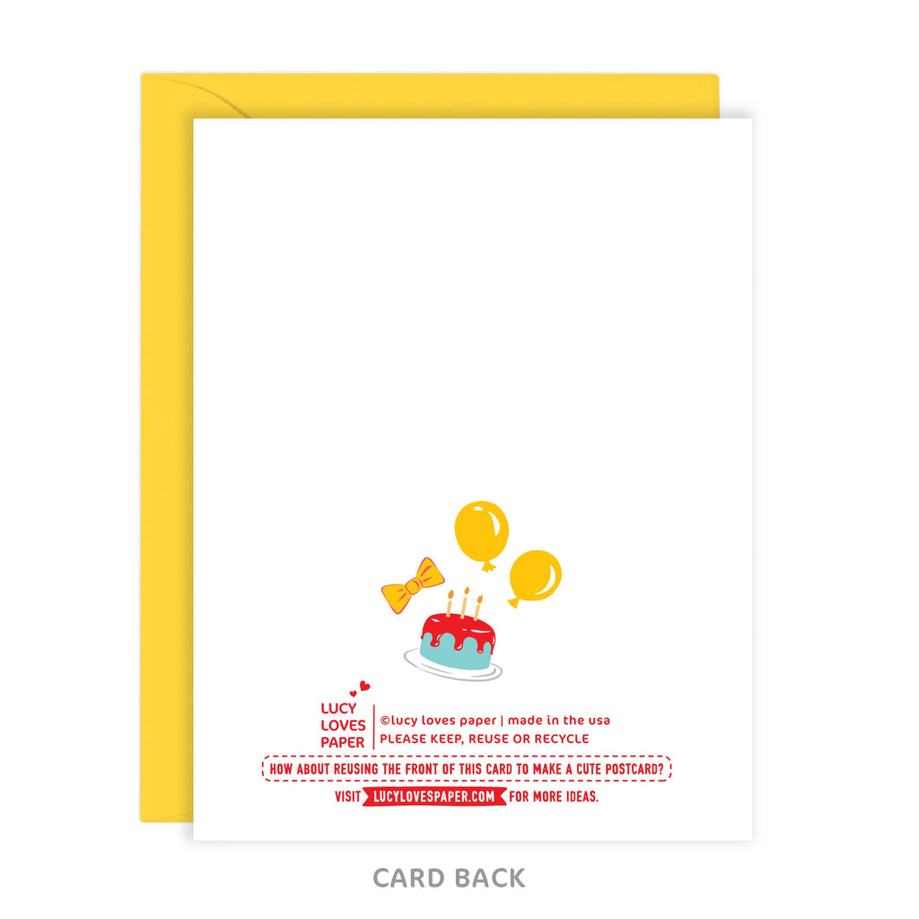 Funny Dogs | So Excited Birthday Card (A2)
