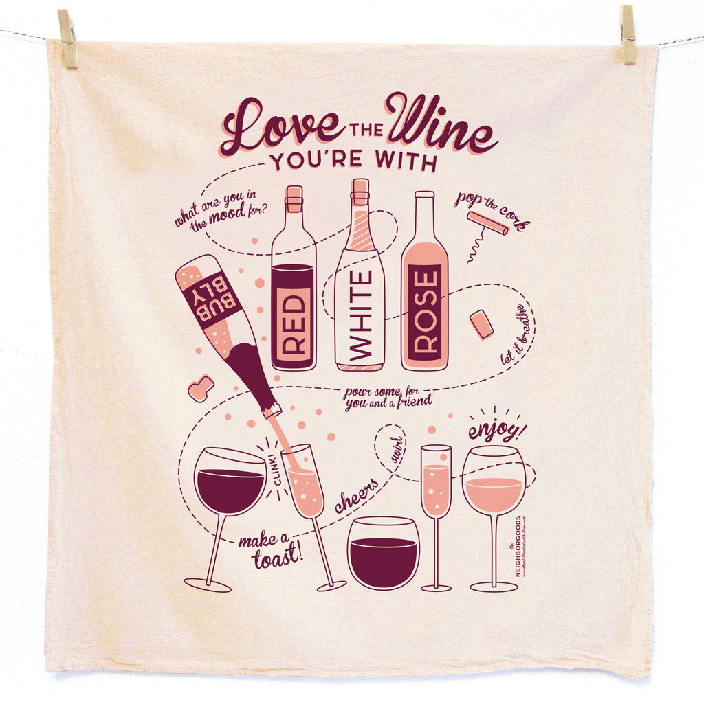 Wine Tea Towel