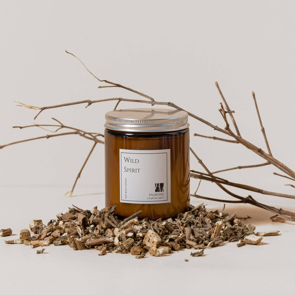 Wild Spirit Soy Wax Candle 6.98 Oz [coffee/vanilla]