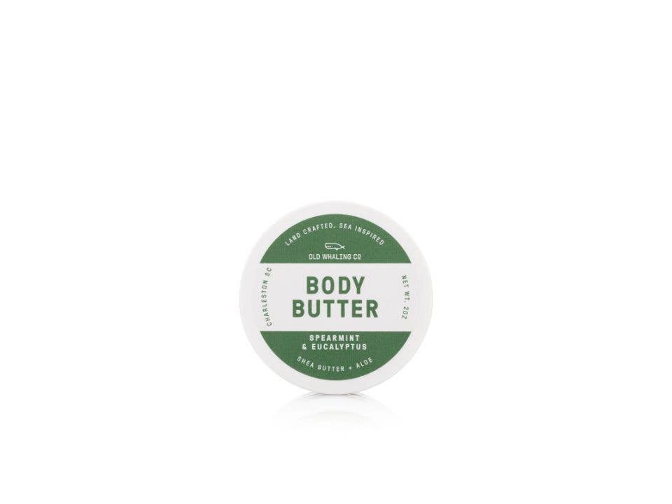 Travel Size Spearmint & Eucalyptus Body Butter (2oz)