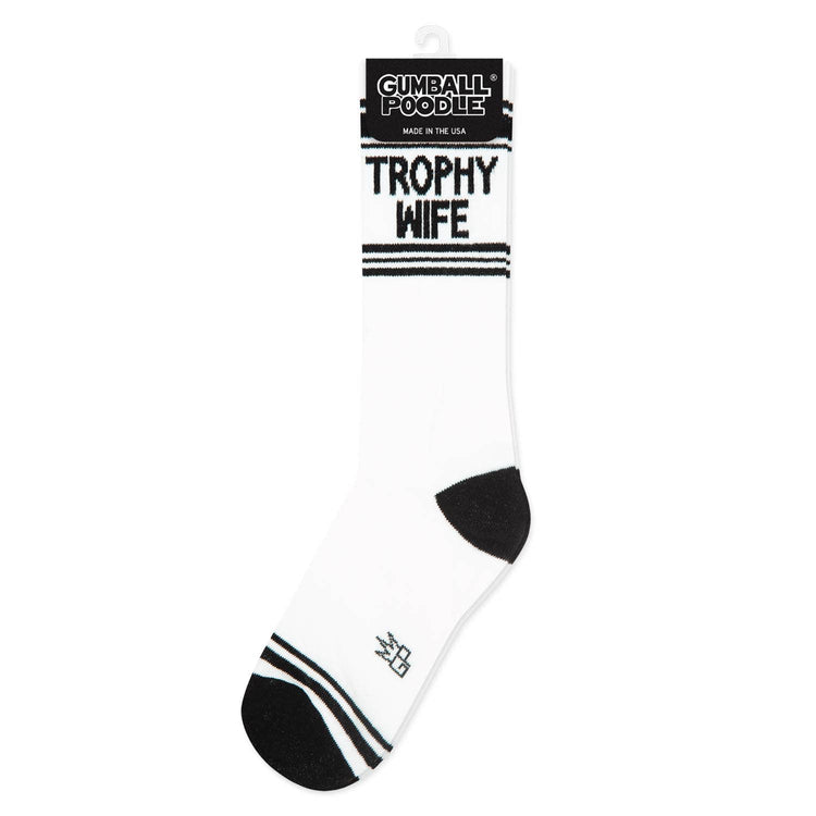 Trophy Wife Gym Crew Socks