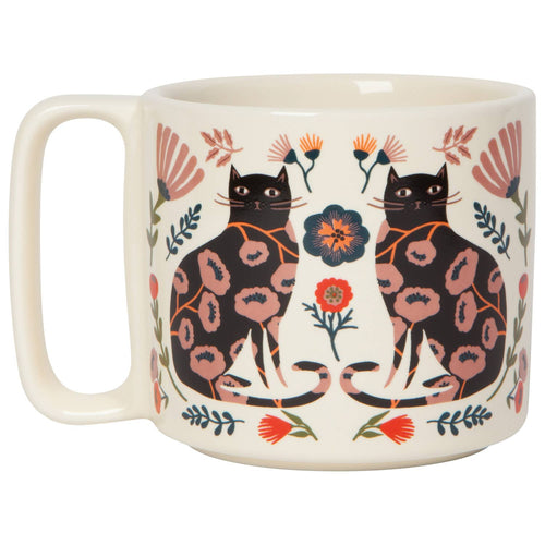 Catbloom Midi Mug - 11 oz