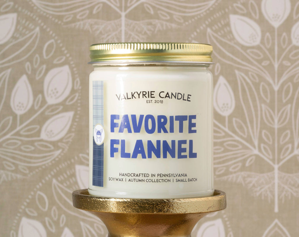 Favorite Flannel Candle