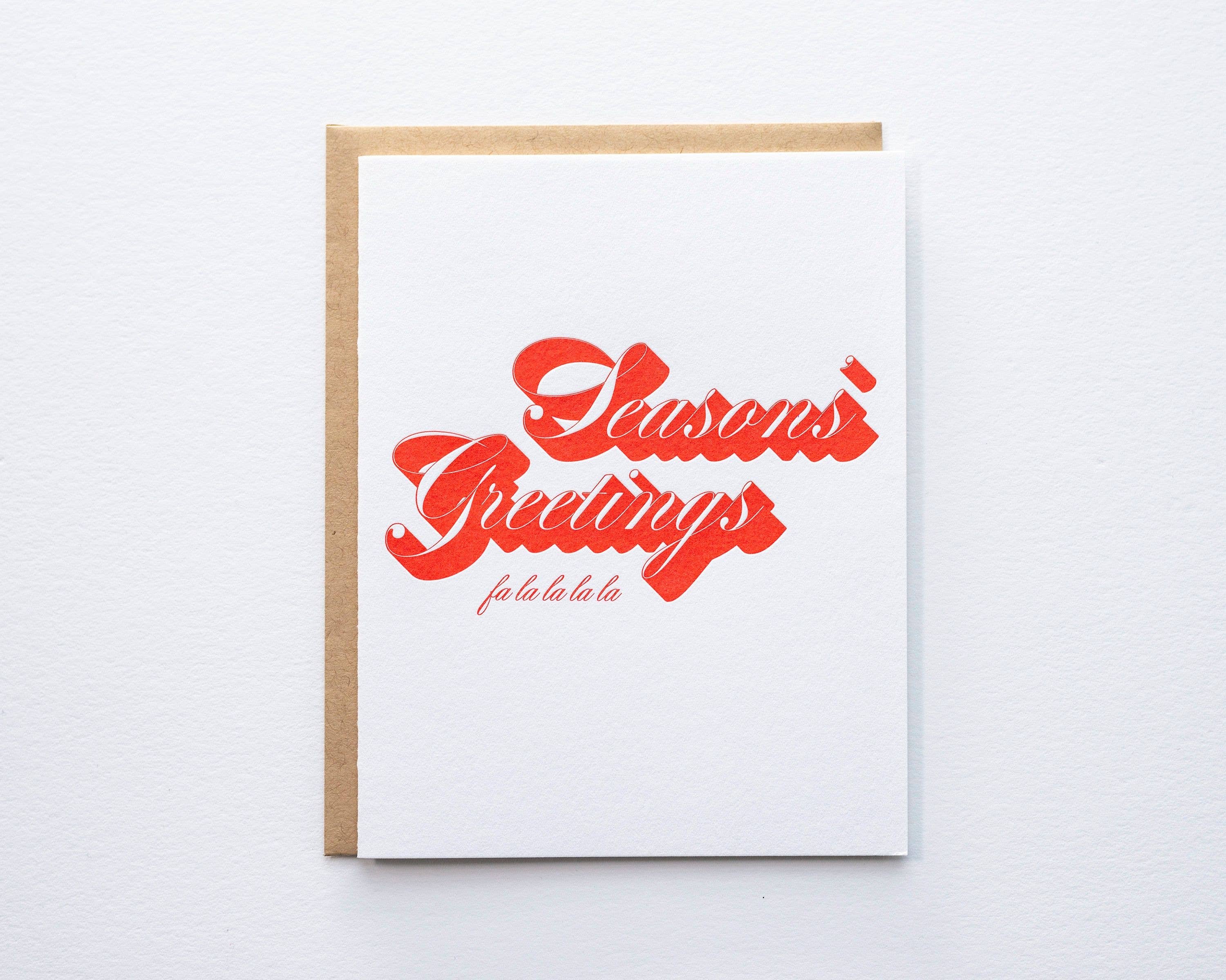 Season's Greetings Card