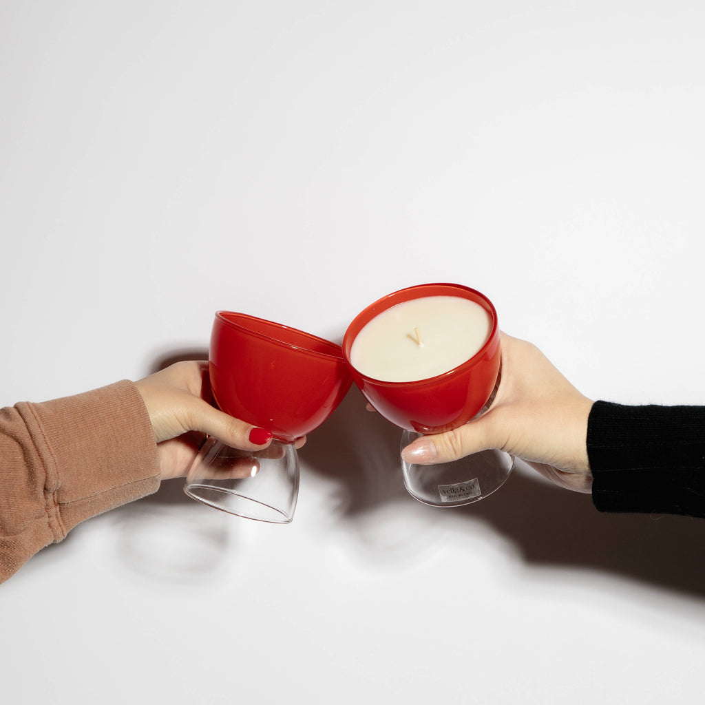 Red Blend – Wine-Inspired Soy Candle in Reusable Glass