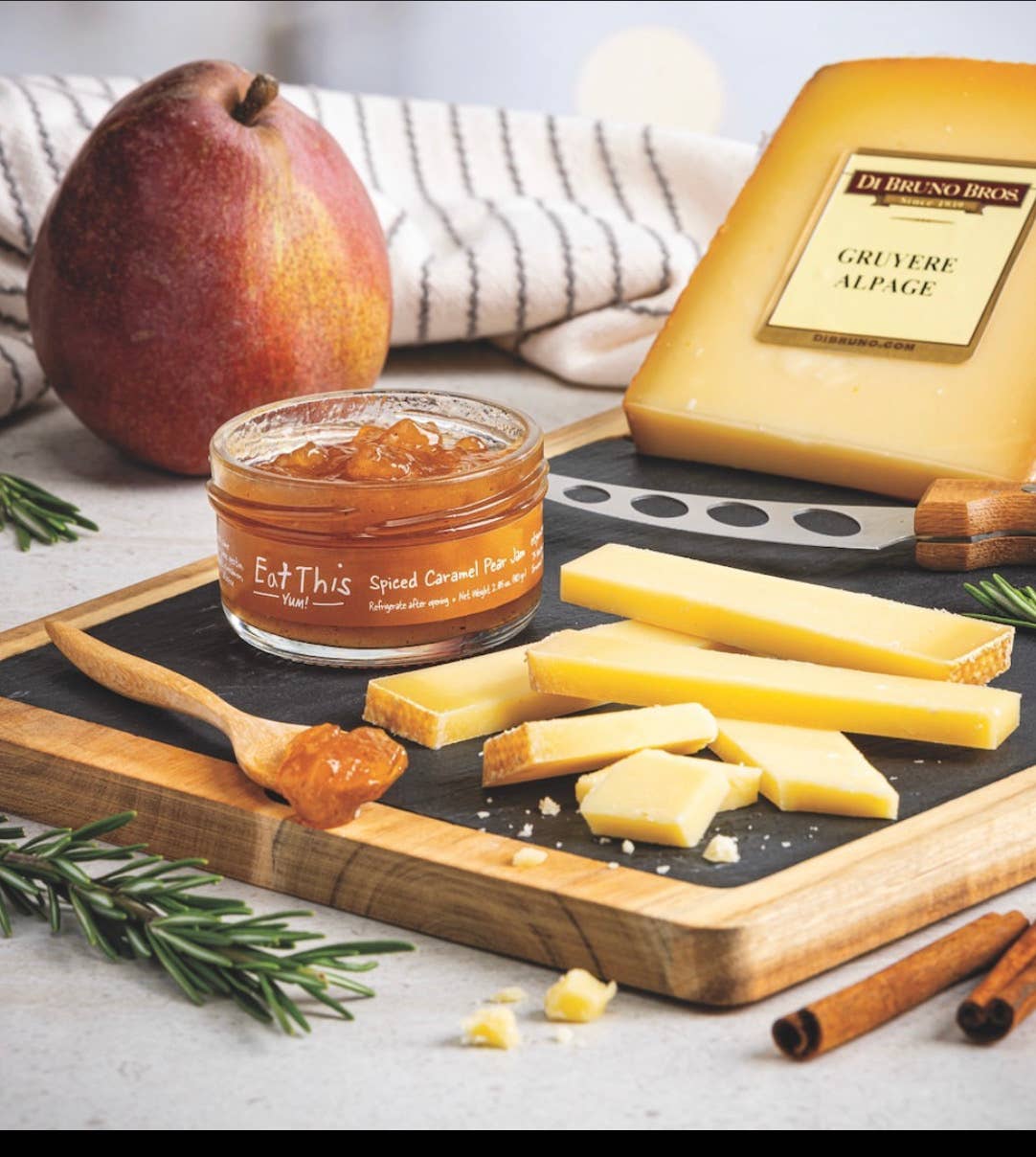 Spiced Caramel Pear Preserve : 7 OZ