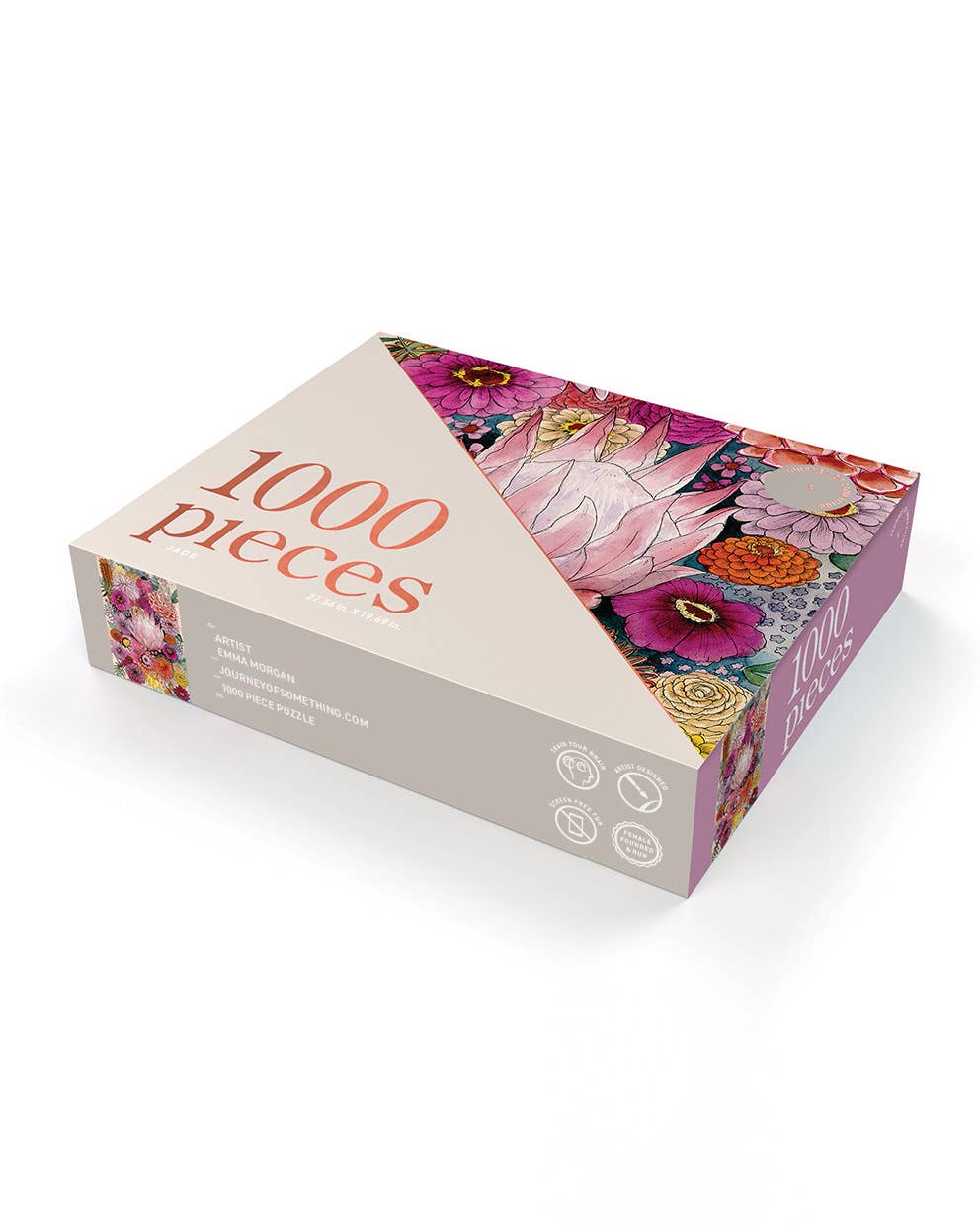 1000 Piece Jigsaw Puzzle - Jade - Artist Designed
