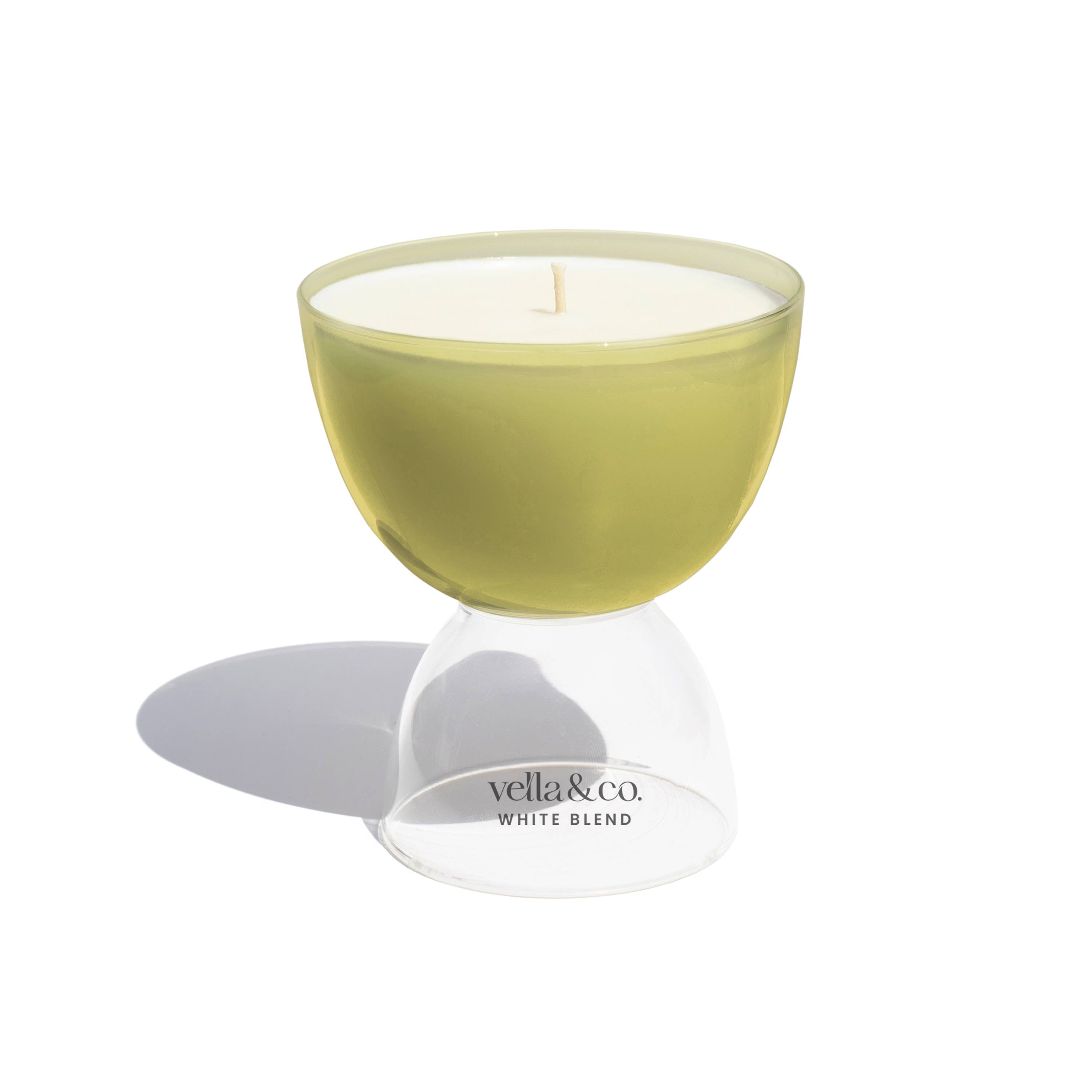 White Blend – Wine-Inspired Soy Candle in Reusable Glass