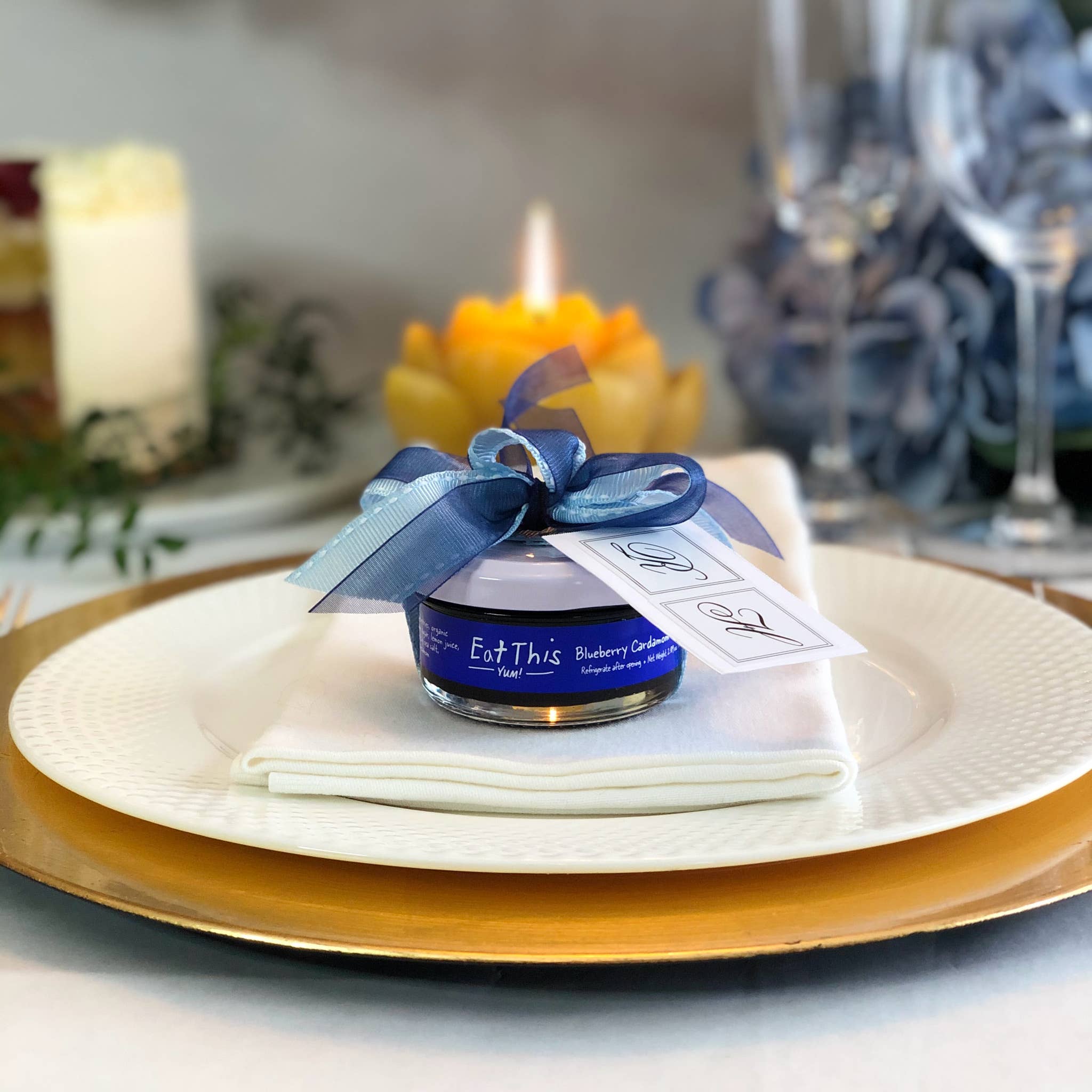 Blueberry Cardamom Preserve : 7 OZ