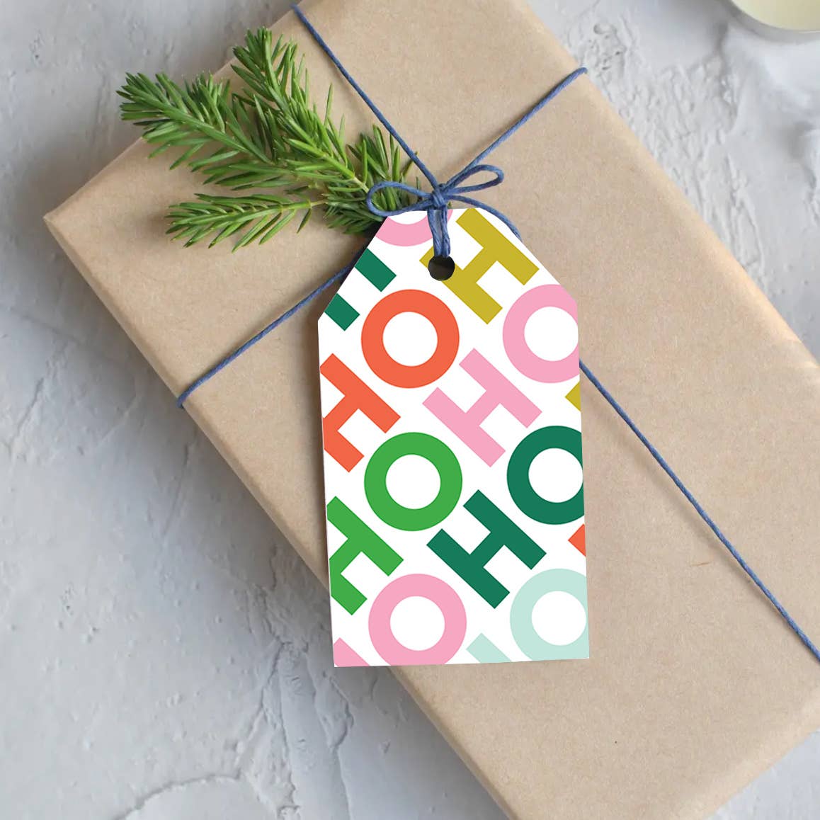 HO HO HO Gift Tag