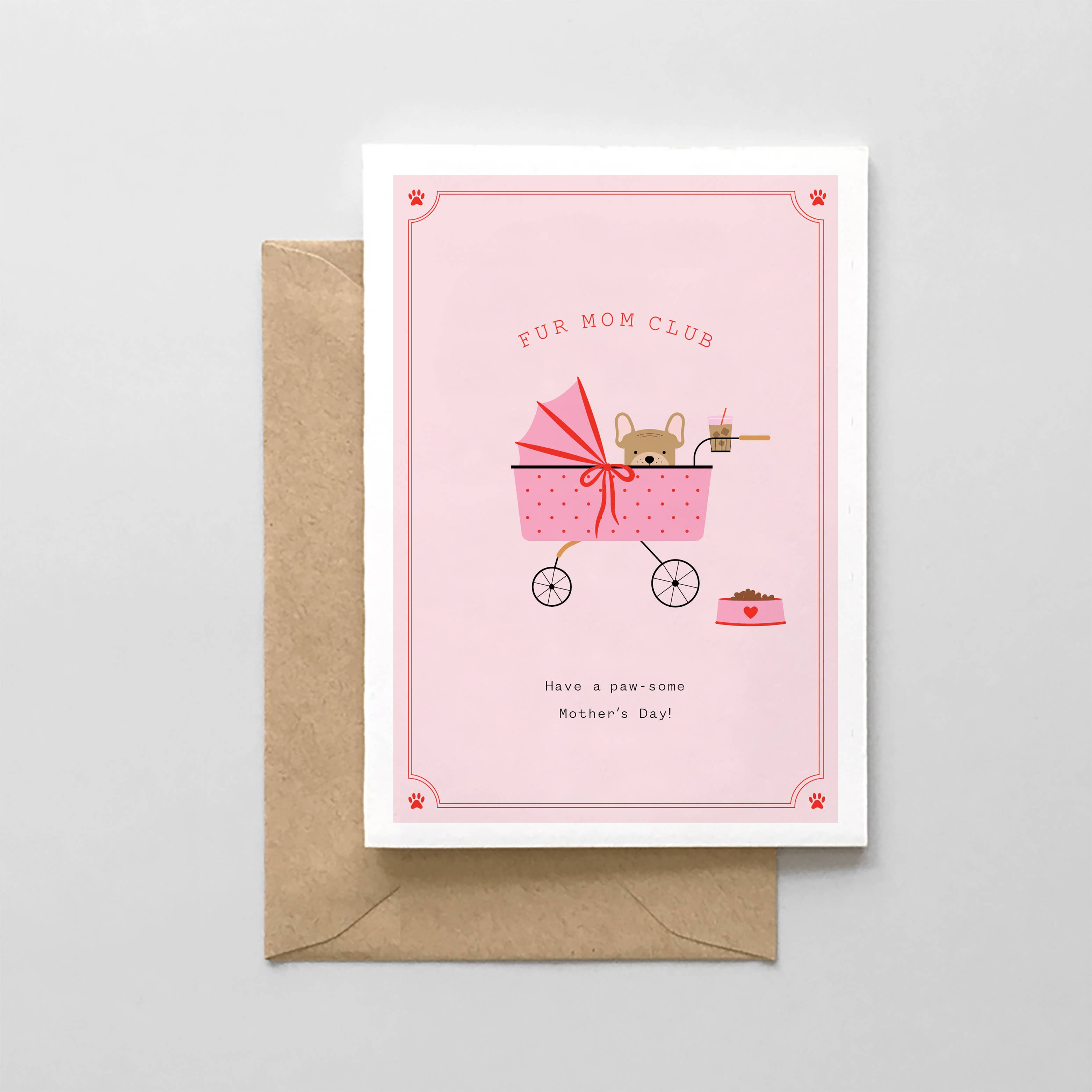 Fur Mom Club - Mother's Day Card