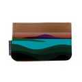 Card Holder Wallet - Prints: No. 51 (Peach Lake)