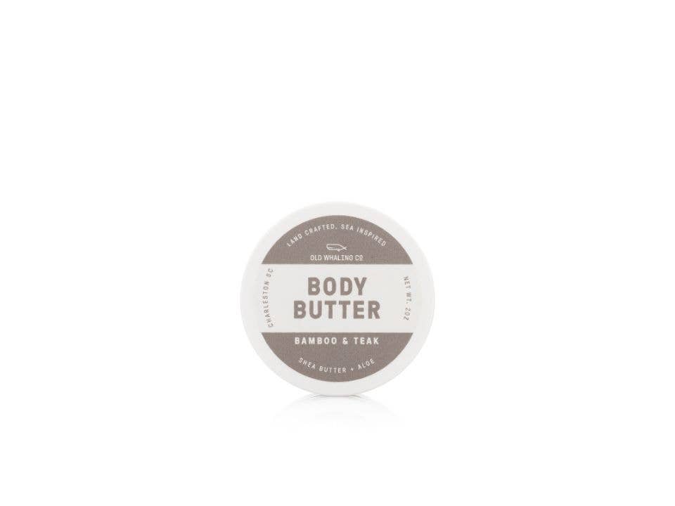 Travel Size Bamboo & Teak Body Butter (2oz)