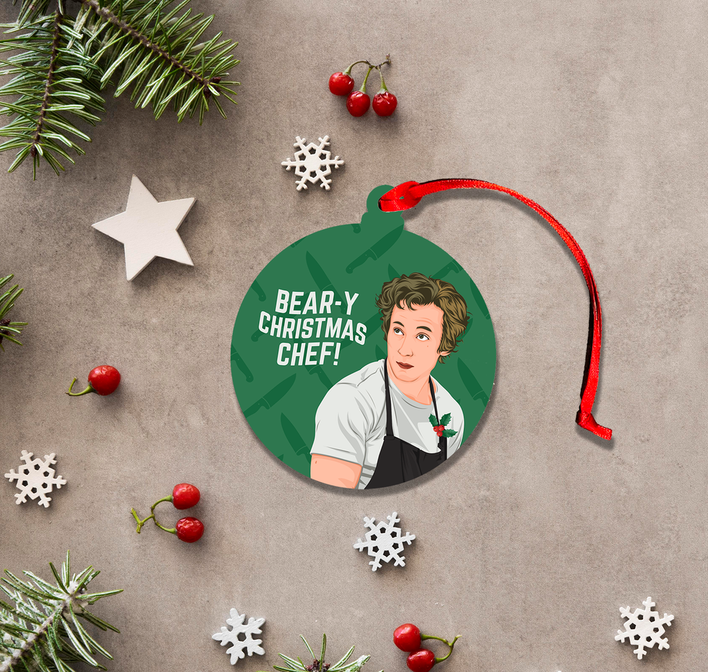 Bear-Y Xmas Chef! -  Tree Ornament