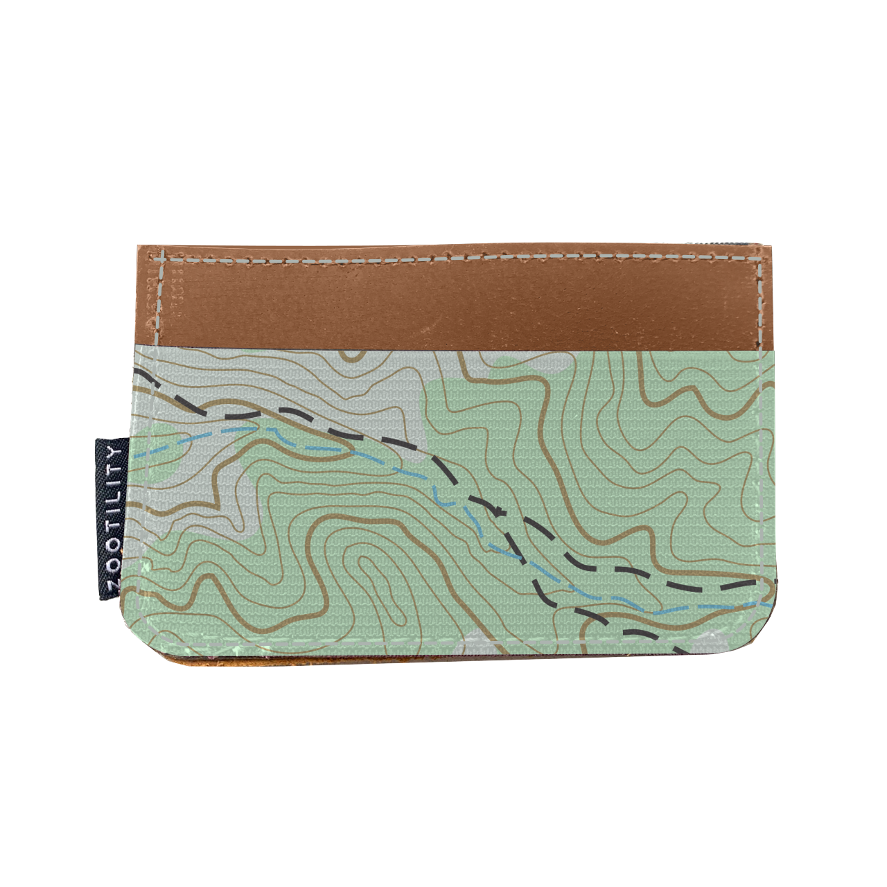 Card Holder Wallet - Prints: No. 51 (Peach Lake)