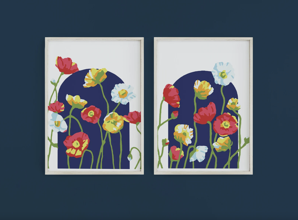 Field of Poppies Paint-By-Numbers kit