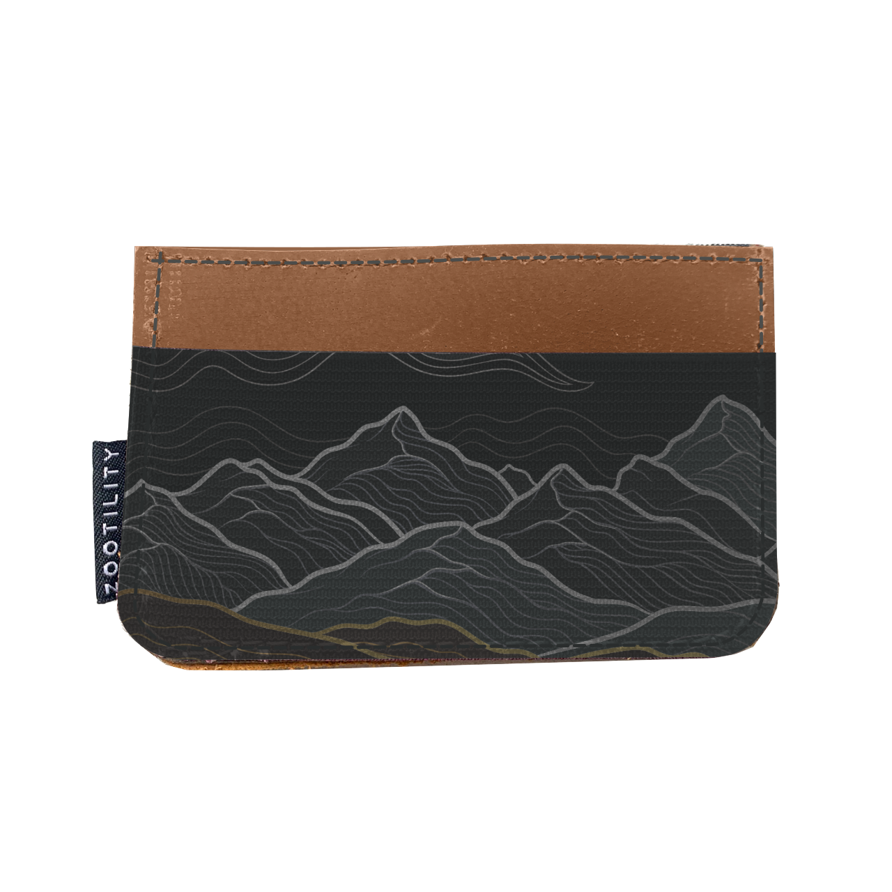 Card Holder Wallet - Prints: No. 51 (Peach Lake)