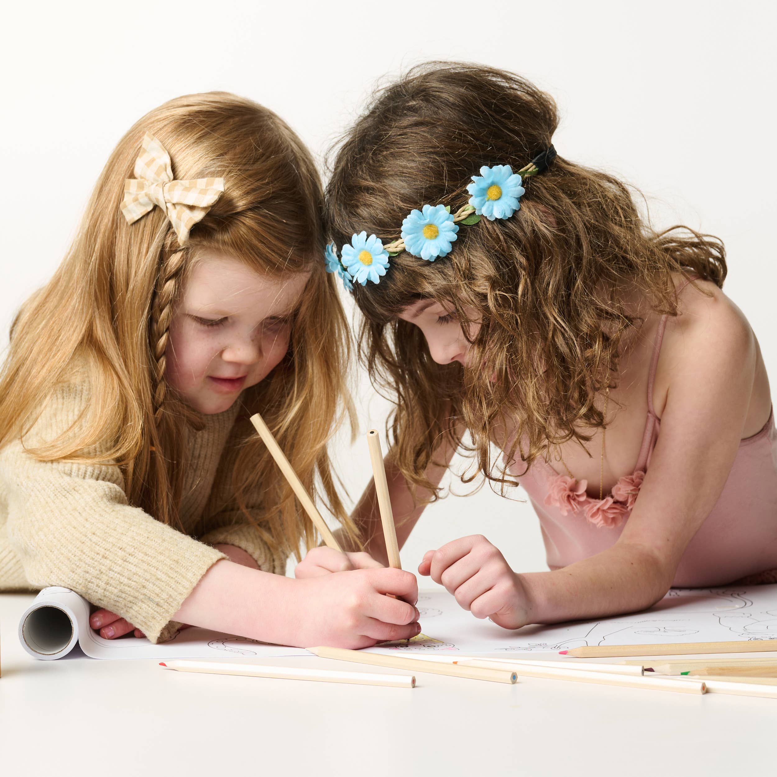 Colored Pencils - Tall & Travel Size - 12 Colors: Tall (7")