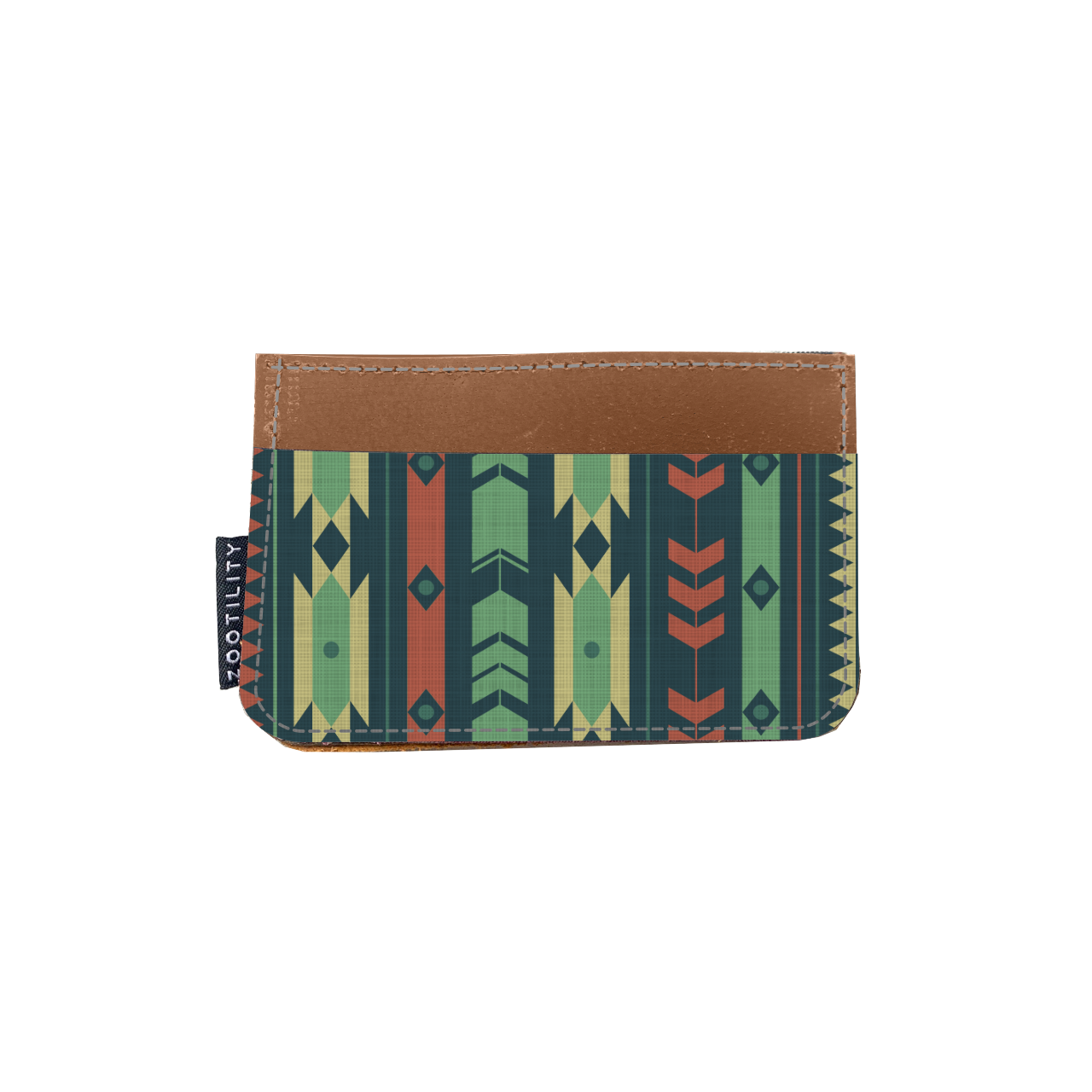 Card Holder Wallet - Prints: No. 51 (Peach Lake)