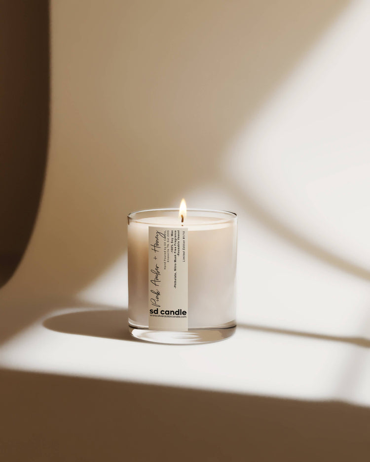 Pink Amber + Honey 7oz Candle