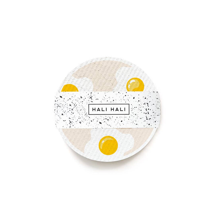 Swedish Dishcloth 3pc Round Set - Sunny Side Up
