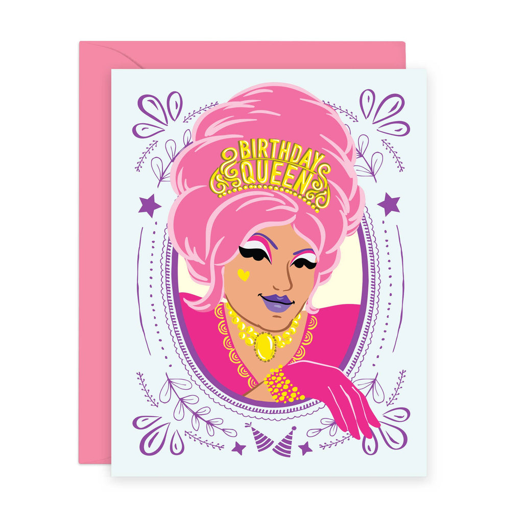 Birthday Queen Birthday Card