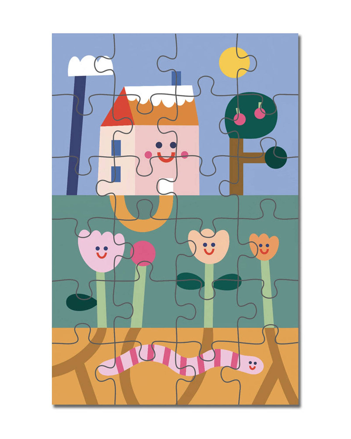 Under the Garden 24 Piece Kids Jigsaw Puzzle