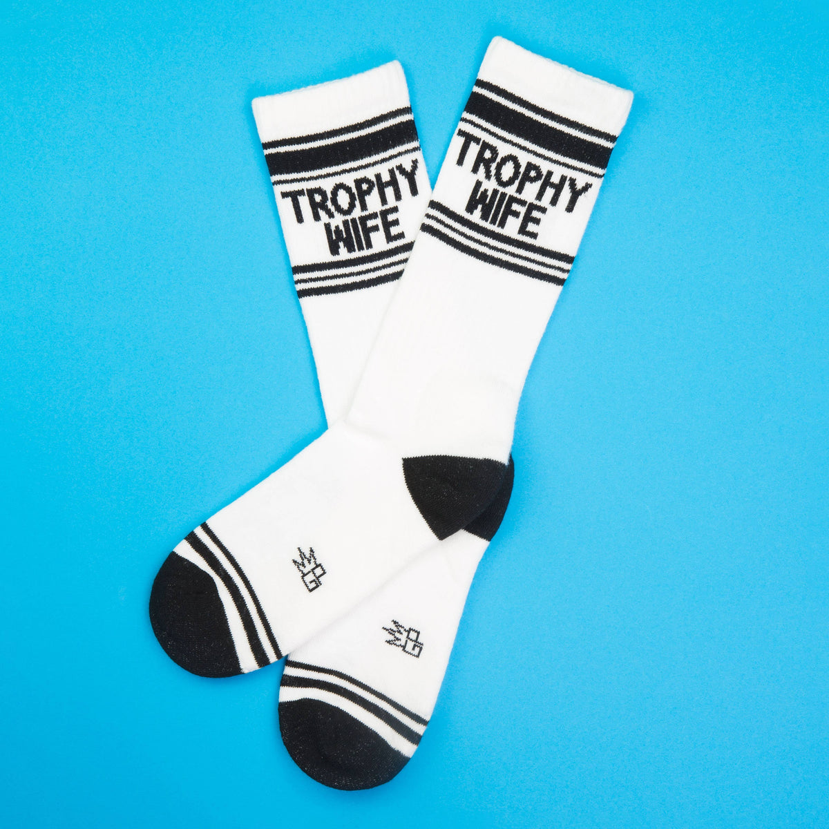 Trophy Wife Gym Crew Socks