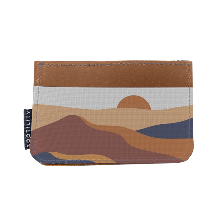 Card Holder Wallet - Prints: No. 46 (Tan Dunes)