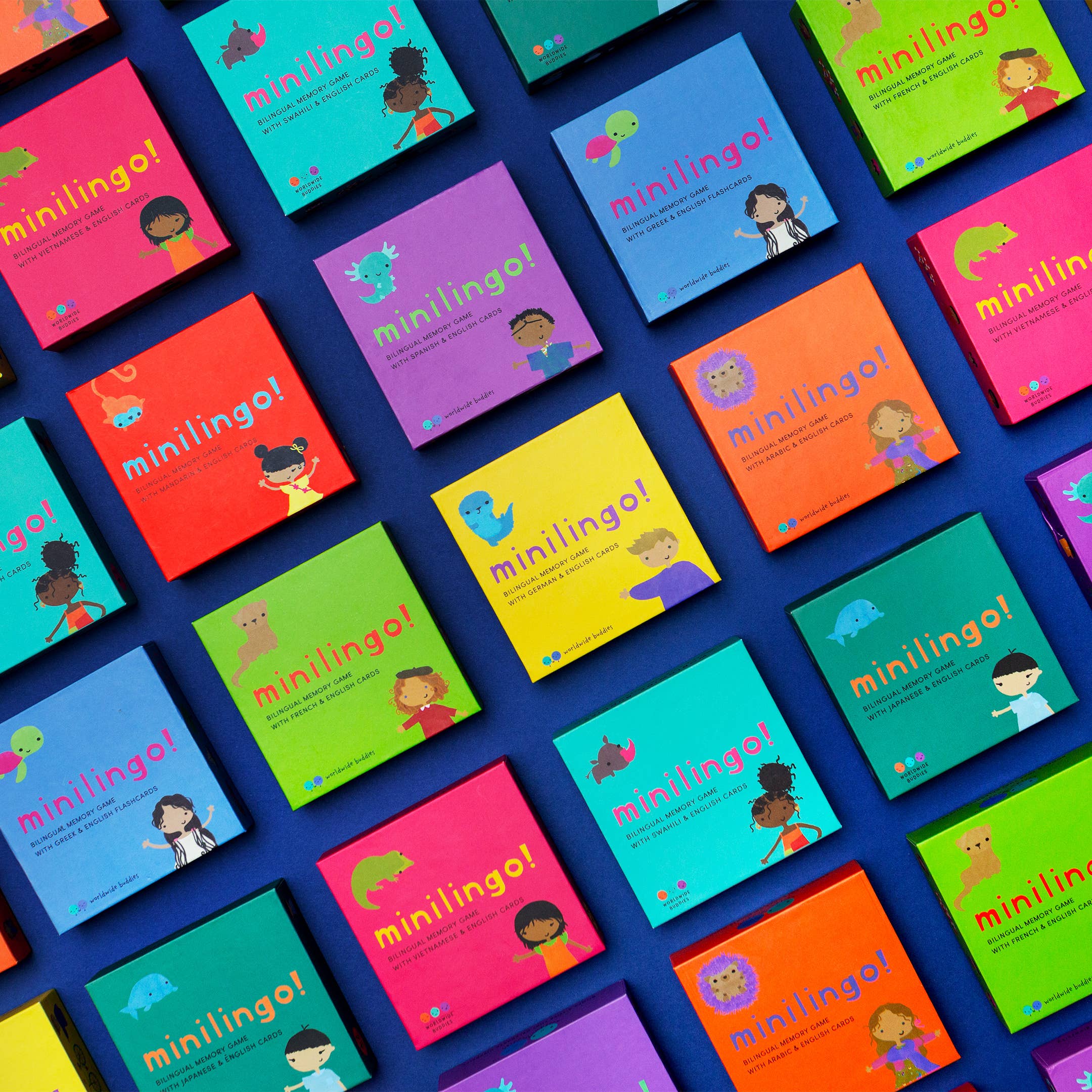 Minilingo Spanish/English Bilingual Flashcards for Kids: Spanish/English