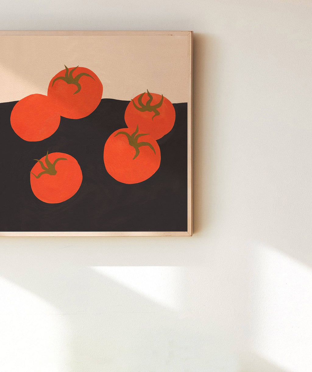 Tomatoes Art Print: 8x10
