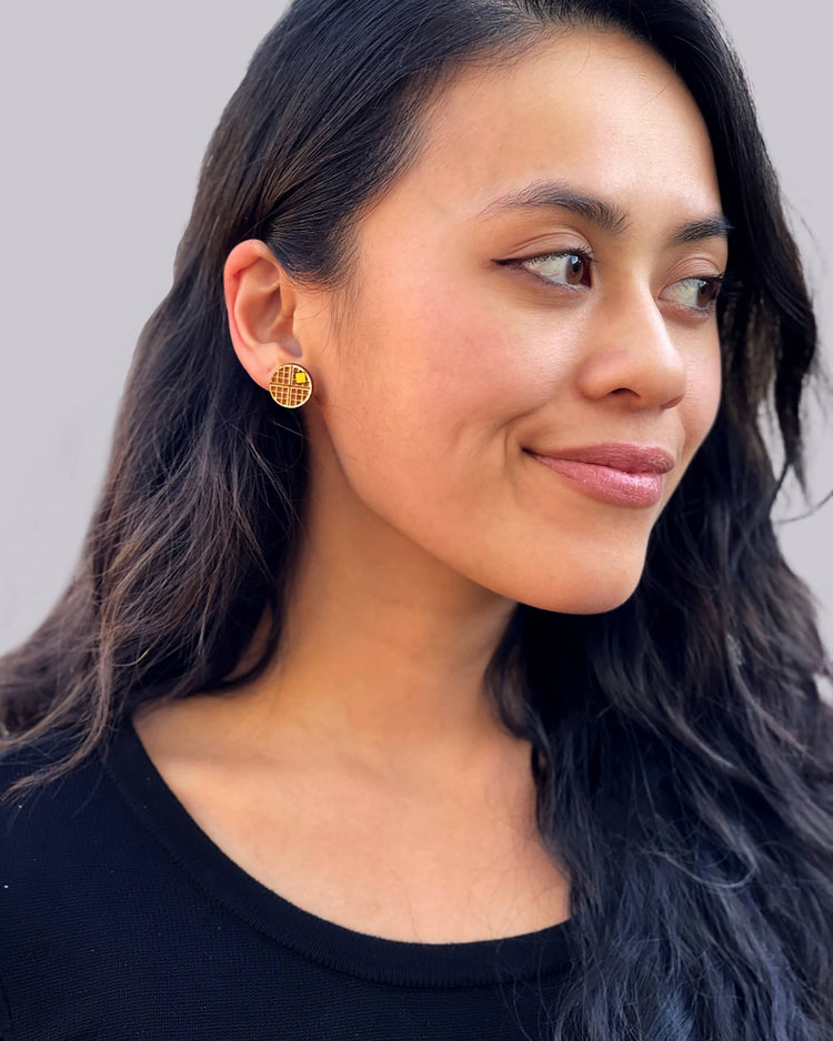 Chicken and Waffles Earrings