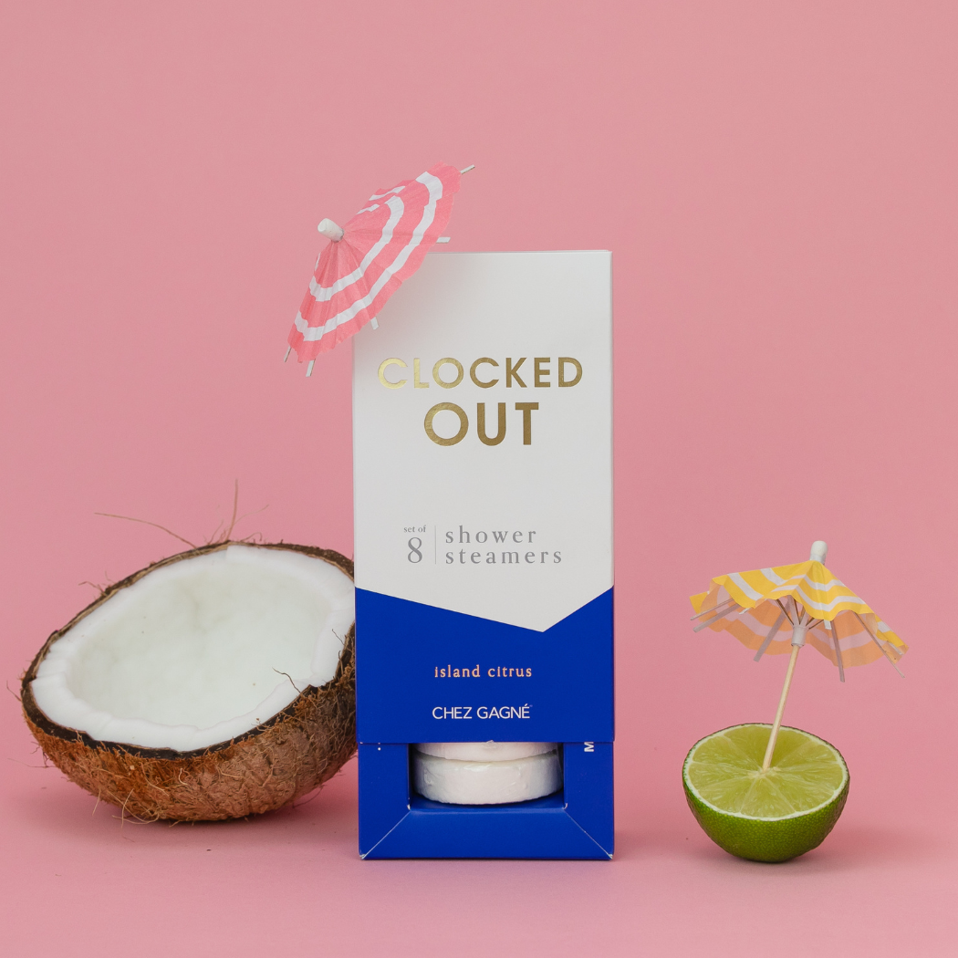 Clocked Out Shower Steamers - Set of 8