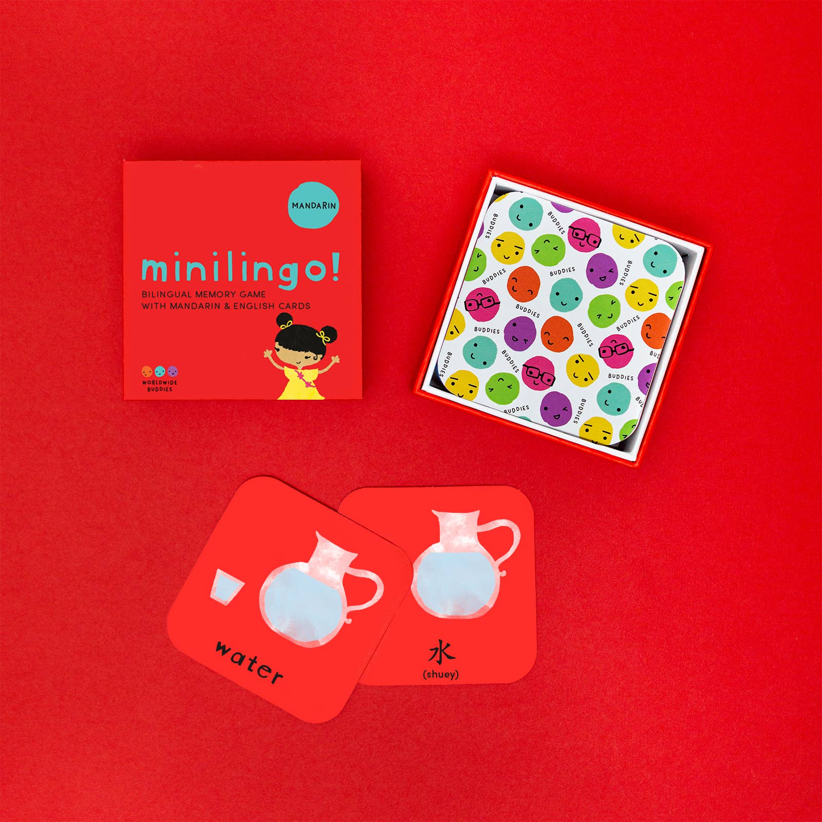 Minilingo Mandarin/English Bilingual Flashcards for Kids