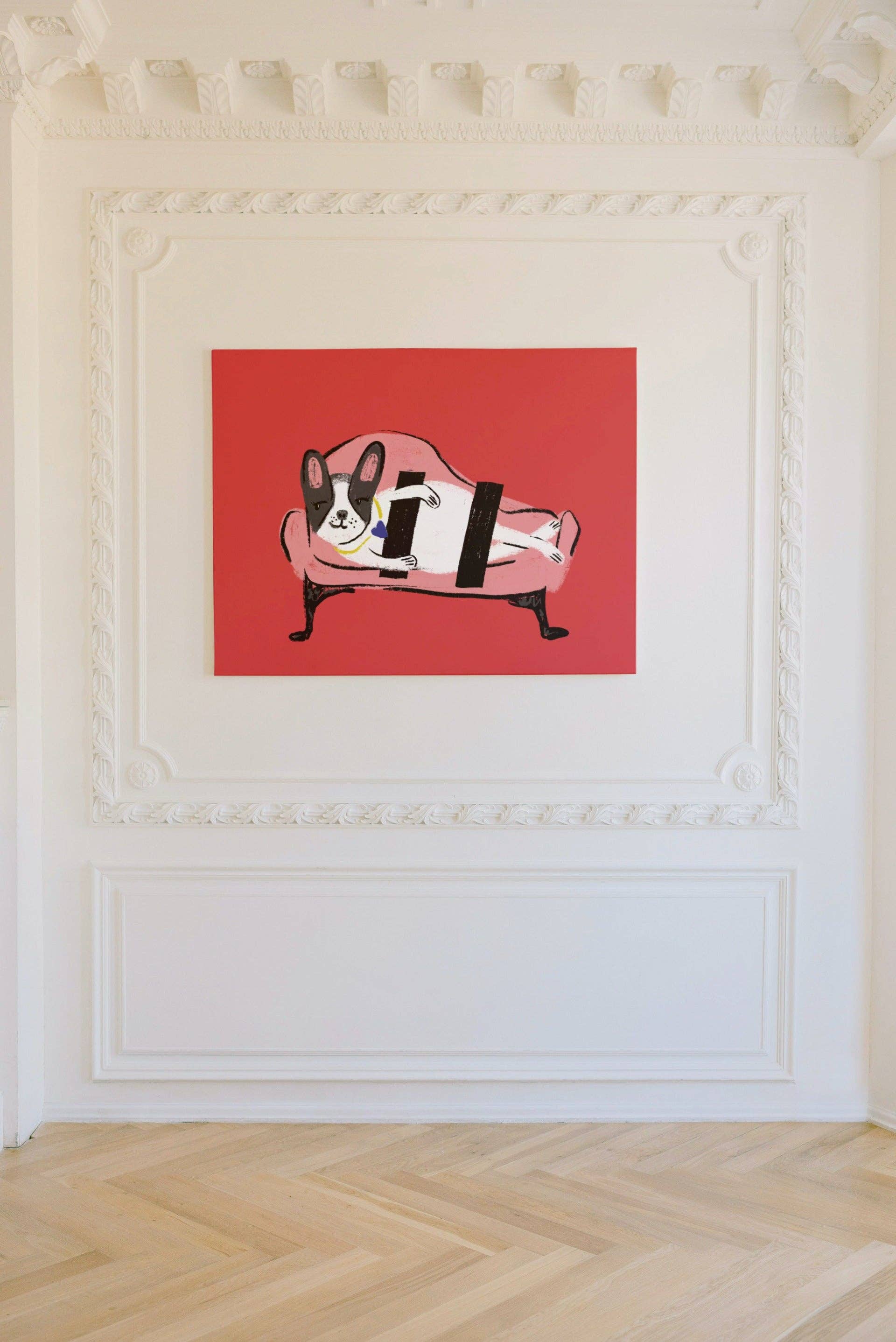 Paint Me Like One of Your French Bulldogs Print (8x10 or 11x14)