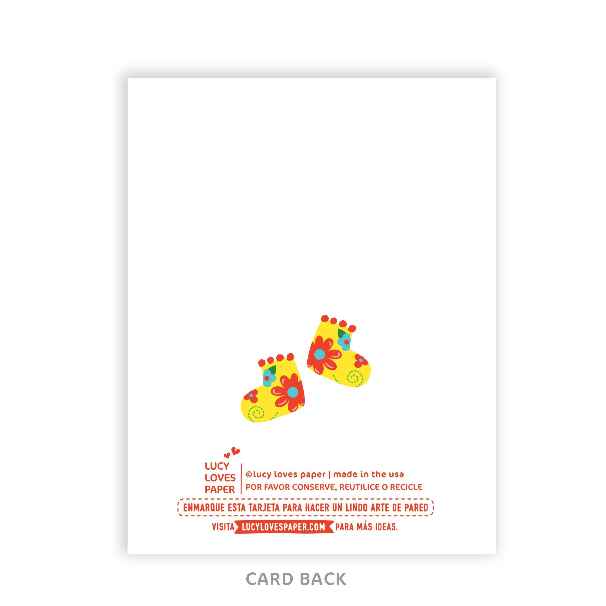 Hola Baby | New Baby Card in Spanish